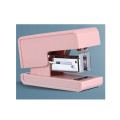 AndStal Super Kawaii Office Stapler Pink Body Manual Sans effort sans effort pour les fournitures de bureau